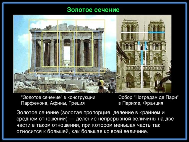 Золотое сечение 