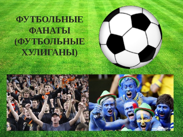 Футбольные фанаты (футбольные хулиганы) 
