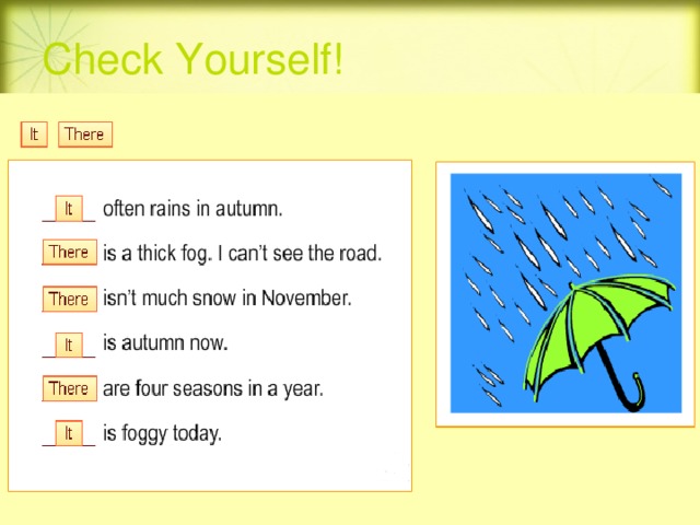 Check Yourself! 