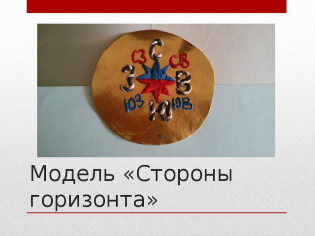 Модель «Стороны горизонта» 