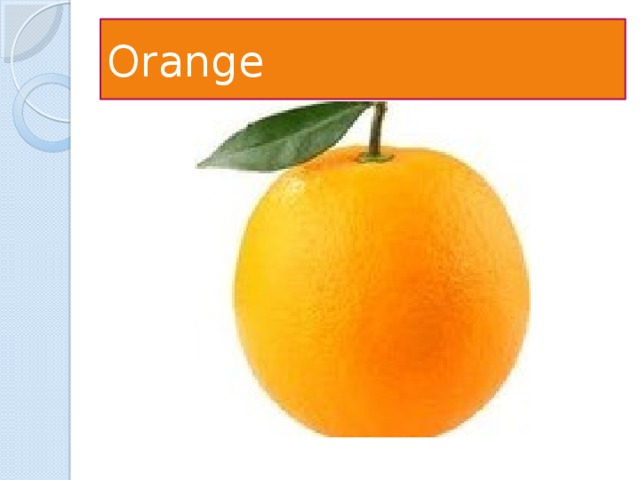 Orange 