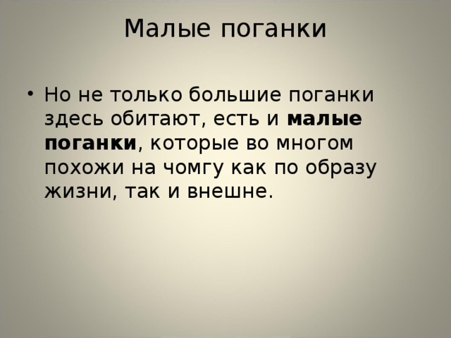Малые поганки   Но не только большие поганки здесь обитают, есть и малые поганки , которые во многом похожи на чомгу как по образу жизни, так и внешне. 