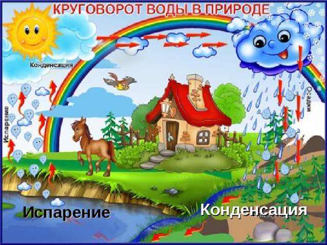 Конденсация Испарение 