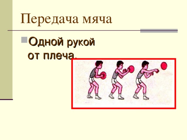 План конспект передачи мяча в баскетболе