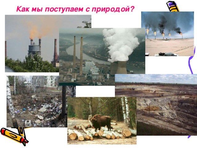 Как мы поступаем с природой? 