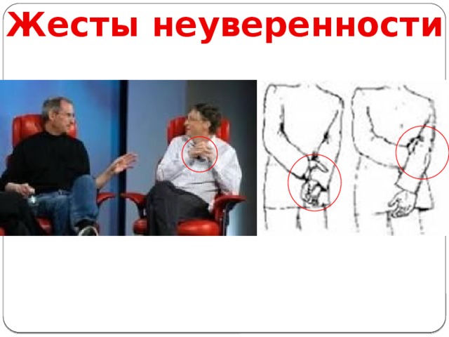 Жесты неуверенности 