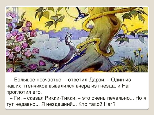 Презентация киплинг рикки тикки тави