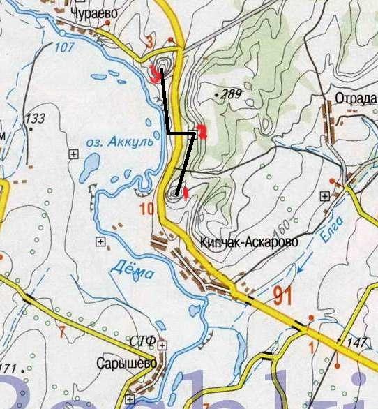 Карта кипчак аскарово
