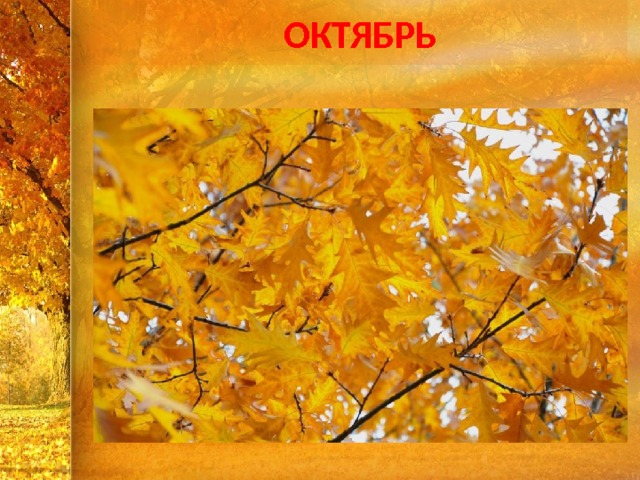 ОКТЯБРЬ 