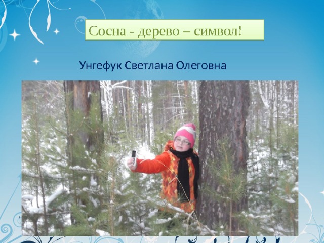 Сосна - дерево – символ! Унгефук Светлана Олеговна 