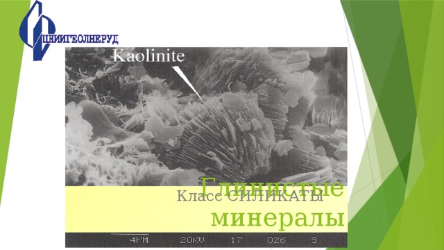 Класс СИЛИКАТЫ Глинистые минералы 