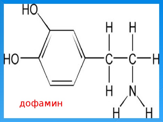 Дофамин формула картинка