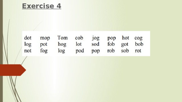 Exercise 4 