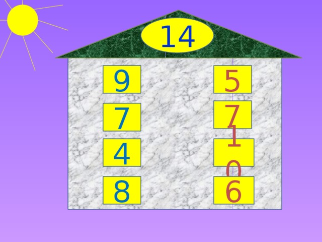 14 9 5 7 7 10 4 8 6