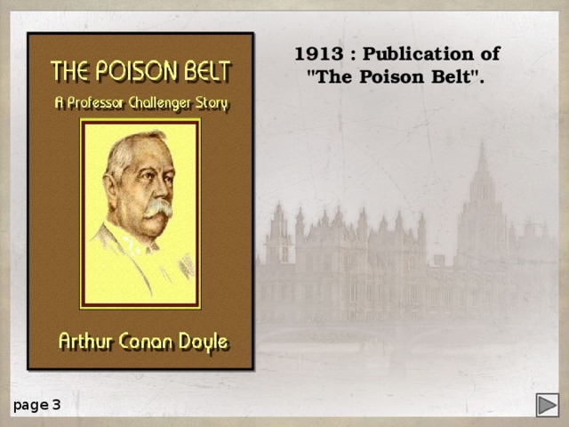 1913 : Publication of 