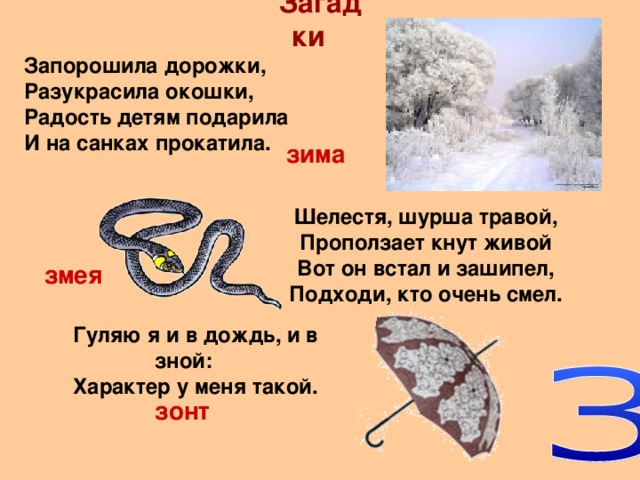 Проект буква з