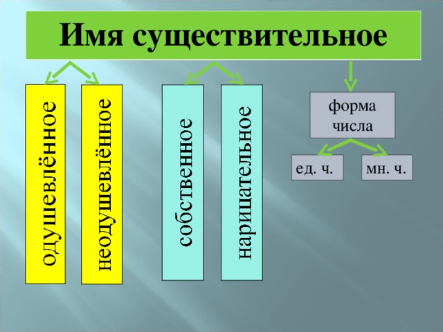 Презентация по русскому языку 3 класс имя существительное