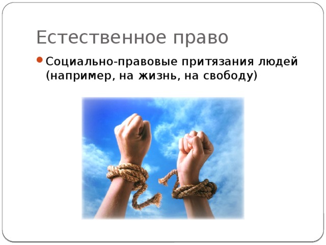 Естественное право картинки