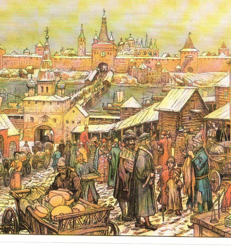 Хлебный бунт картина