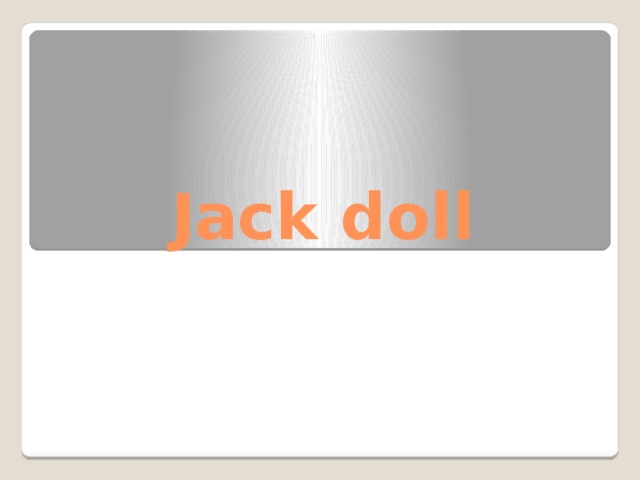 Jack doll 