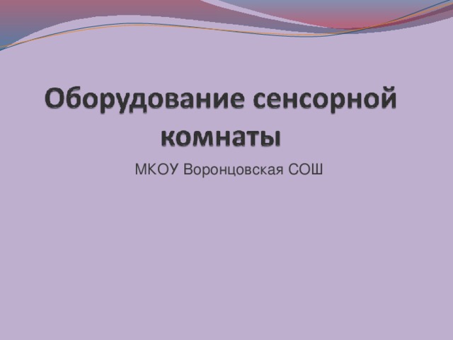 МКОУ Воронцовская СОШ  