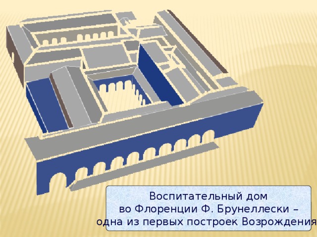 Воспитательный дом во флоренции план