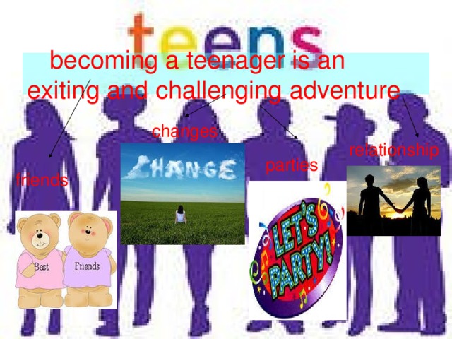  becoming a teenager is an exiting and challenging adventure changes relationship parties friends 
