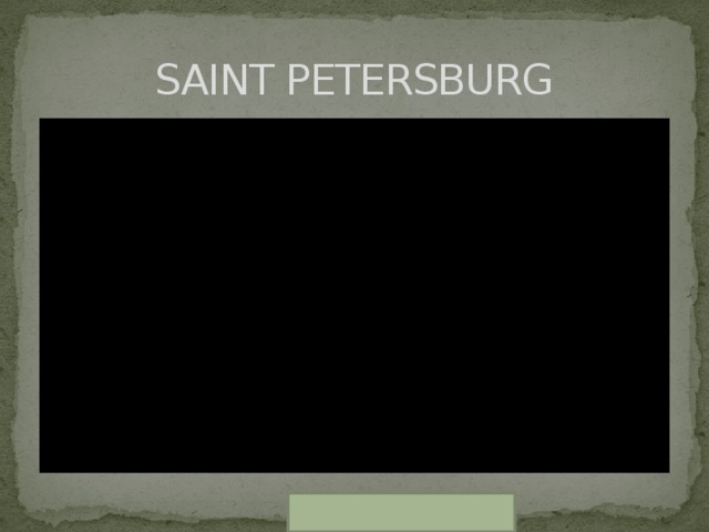 SAINT PETERSBURG 