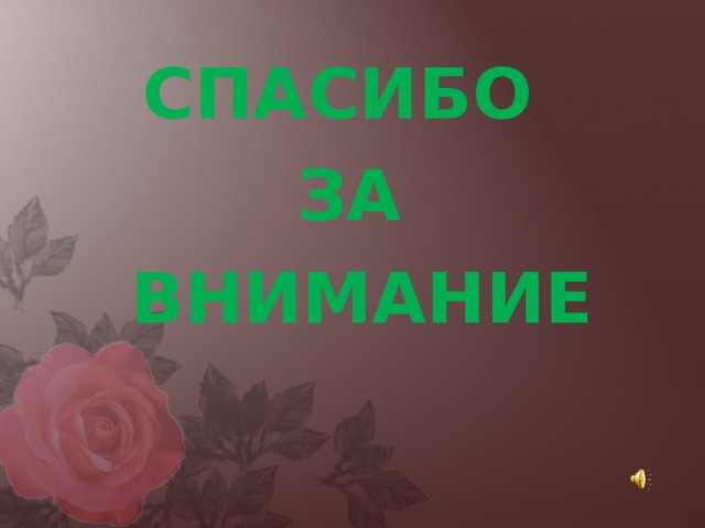 СПАСИБО ЗА ВНИМАНИЕ 