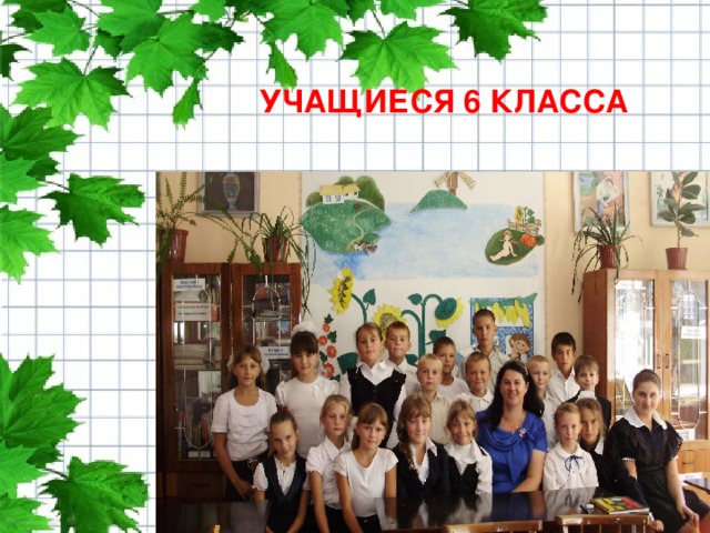  УЧАЩИЕСЯ 6 КЛАССА 