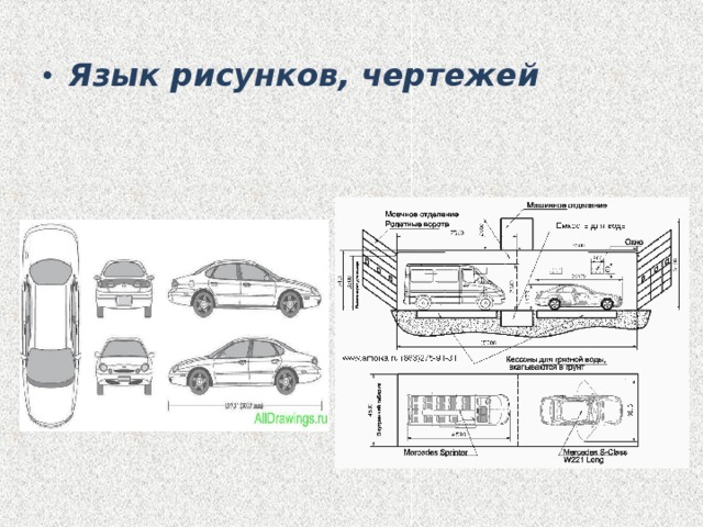 Язык рисунков, чертежей 