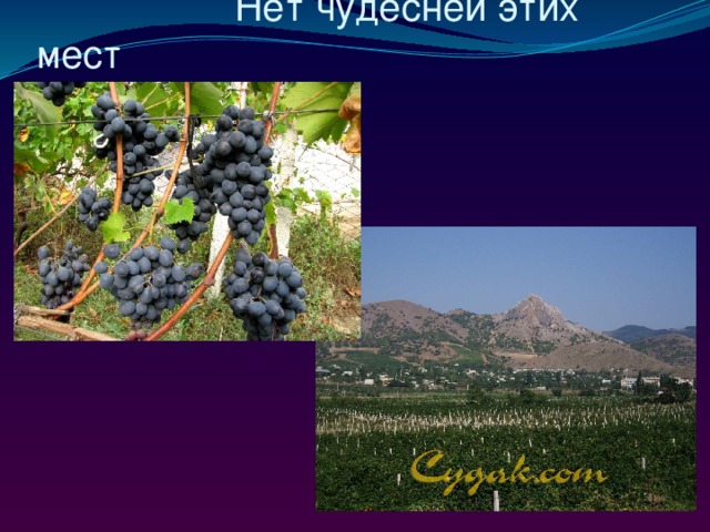  Нет чудесней этих мест 