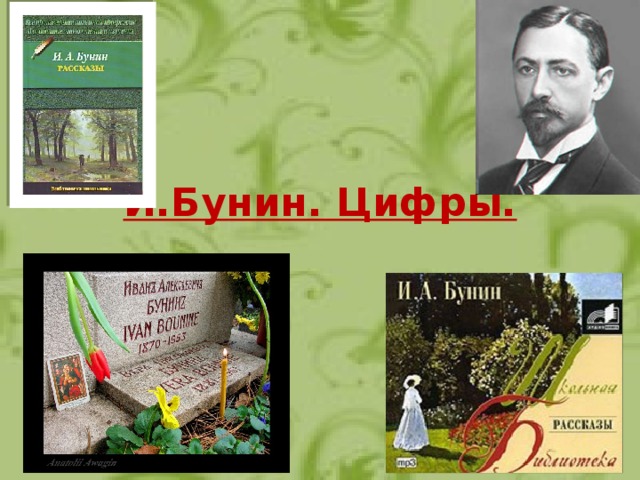 Урок с презентацией в 7 классе бунин цифры с презентацией