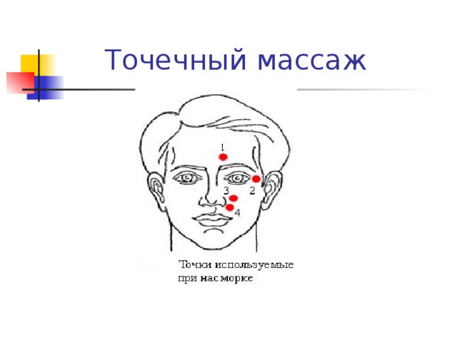 Точечный массаж 