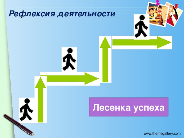 Рефлексия деятельности Лесенка успеха