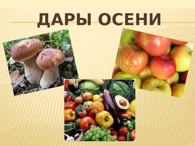 Дары осени 