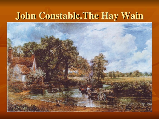 Картина the hay wain