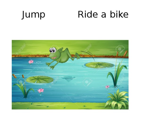 Jump Ride a bike 