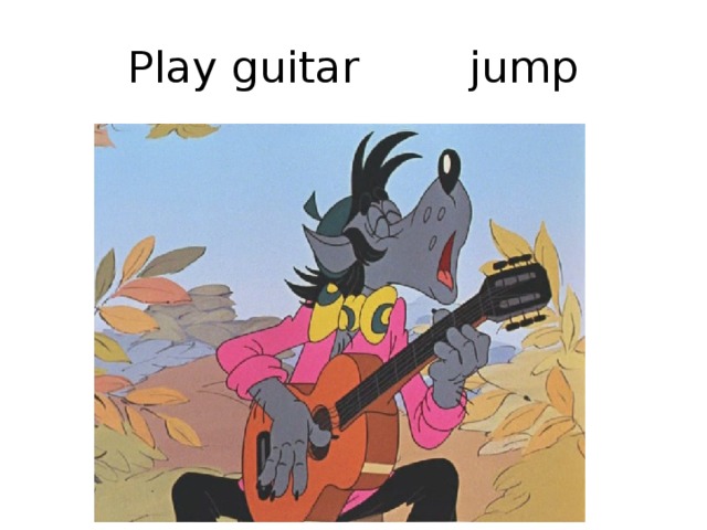 Play guitar jump 