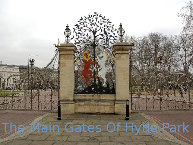 The Main Gates Of Hyde Park 
