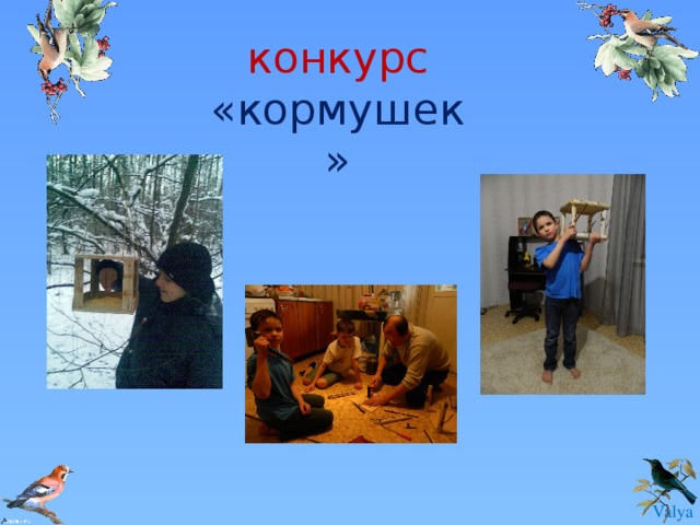 конкурс «кормушек» 