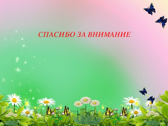 СПАСИБО ЗА ВНИМАНИЕ 