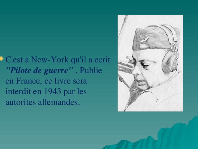 C'est a New-York qu'il a ecrit 