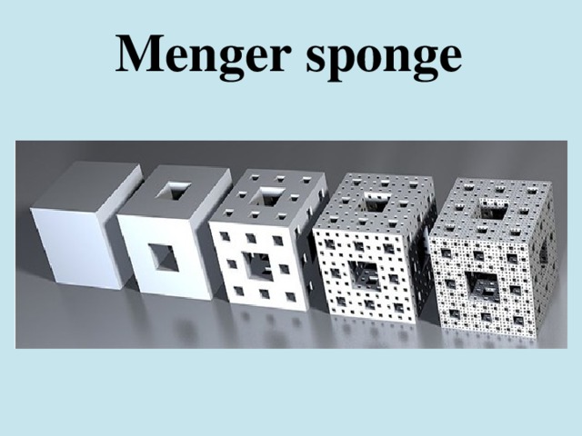 Menger sponge