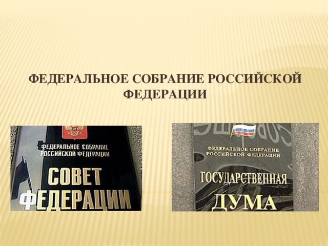 ФЕДЕРАЛЬНОЕ СОБРАНИЕ РОССИЙСКОЙ ФЕДЕРАЦИИ 