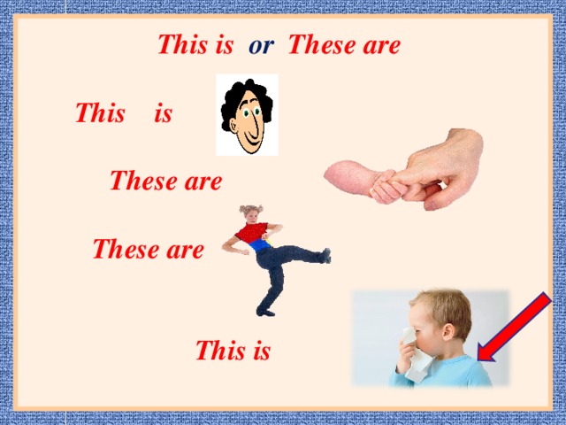 This is or These are  This is  These are  These are   This is  
