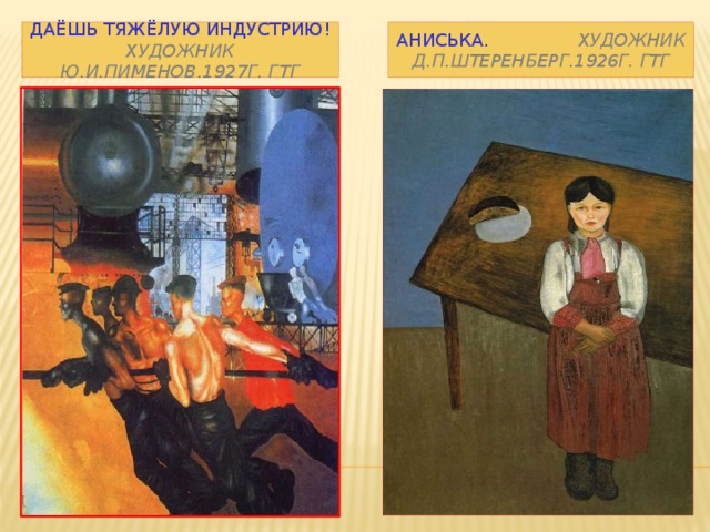 Описание картины даешь тяжелую индустрию