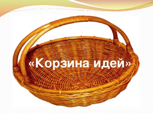 «Корзина идей»