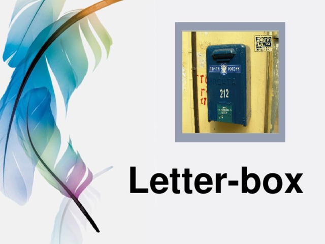 Letter-box 