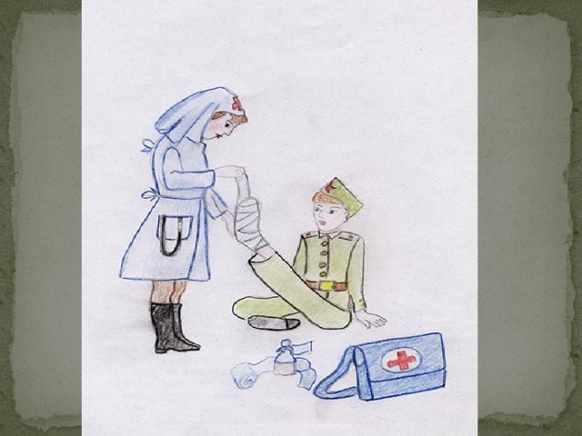 Медсестра вов рисунок